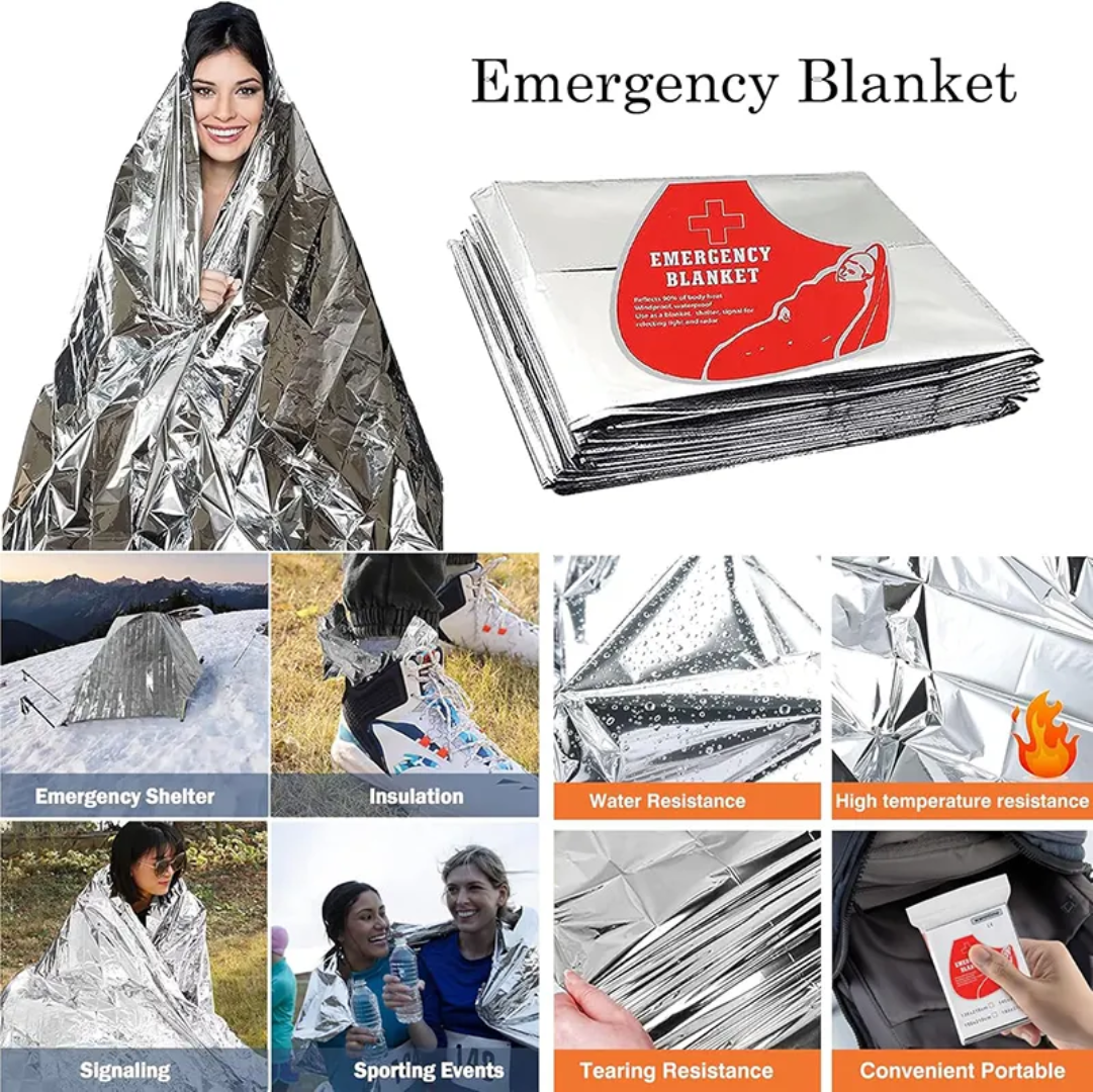 30-Piece Outdoor Survival & Mess Kit