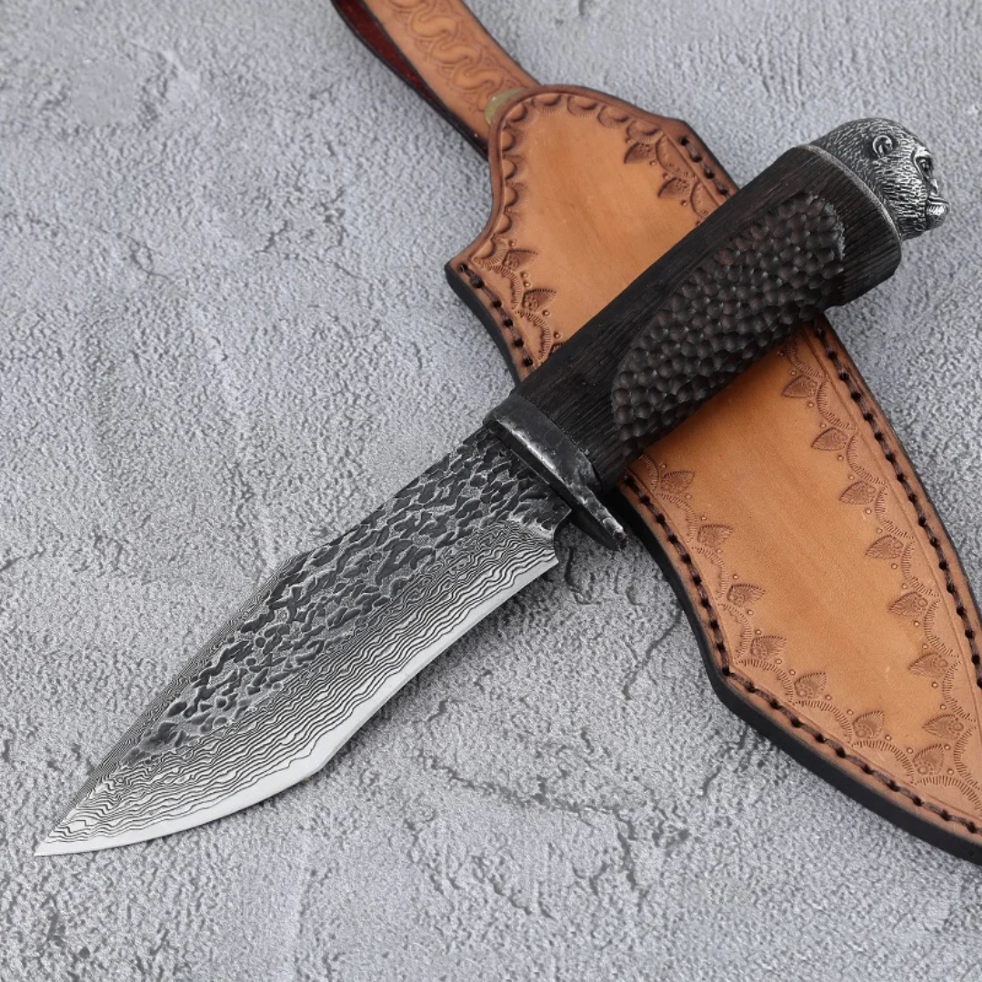 Wildling Series – Damascus Steel Survival Knife - PrepPro Australia