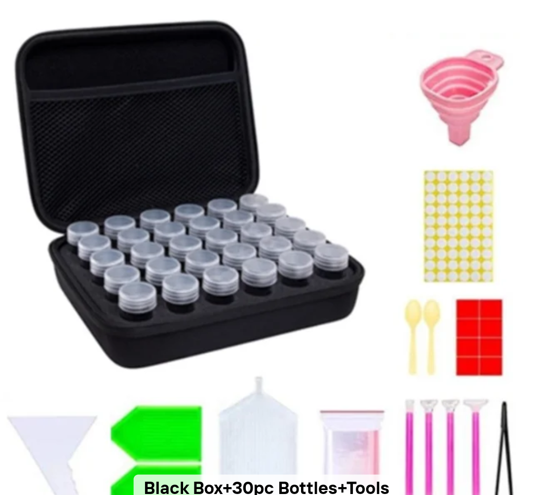 Seed Storage Kit with Case, Labels & Tools