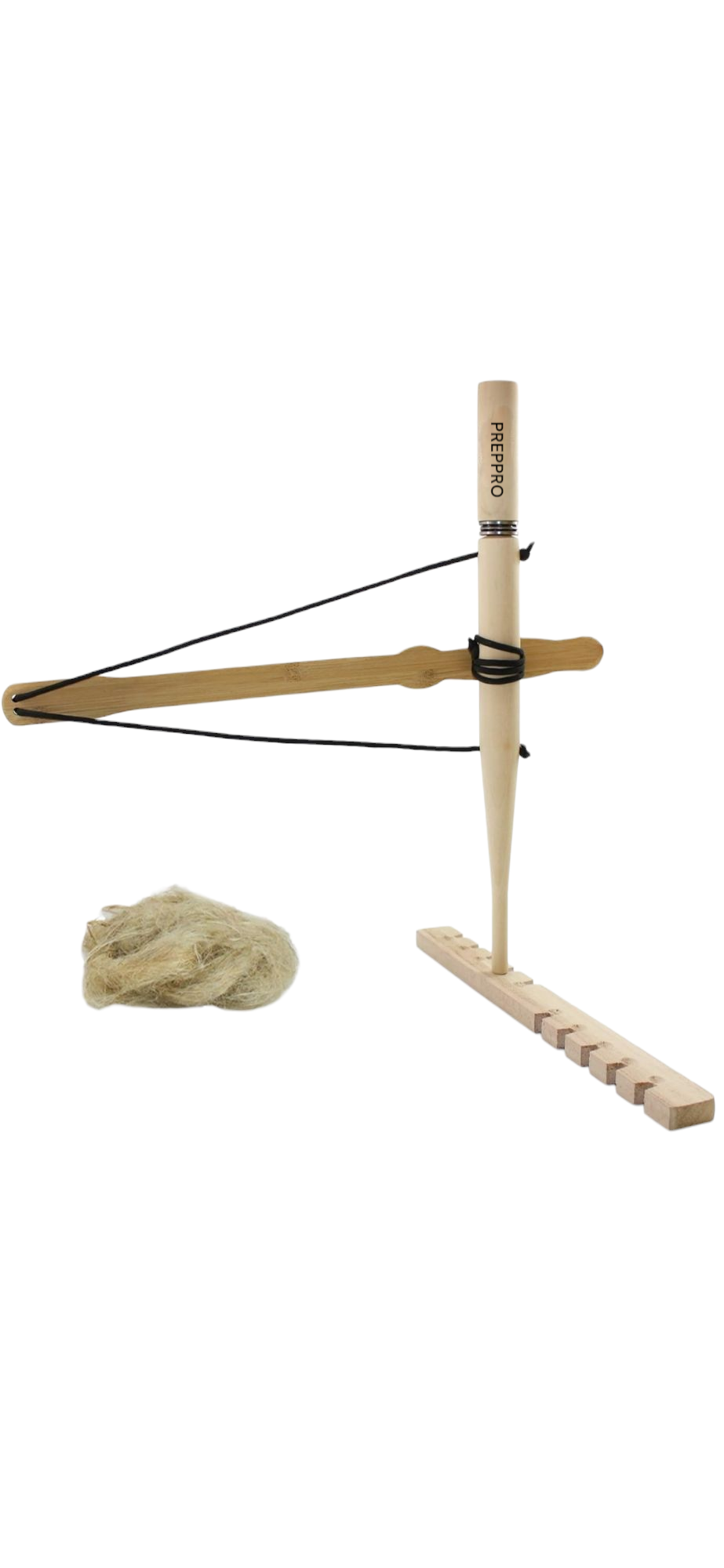 PrepPro Bow Drill Fire Starter Kit – Master Ancient Fire-Making Skills - PrepPro Australia