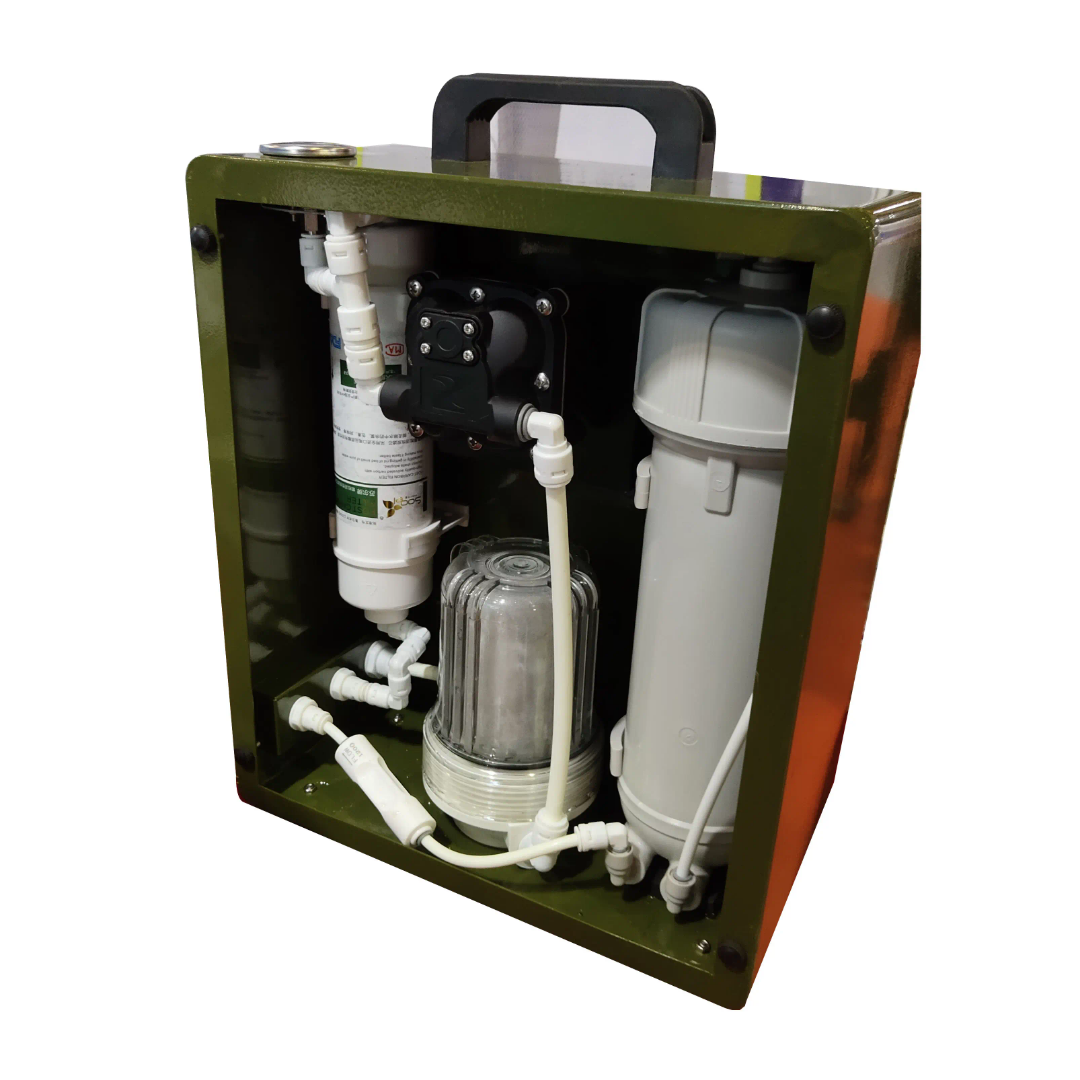 Hand-Cranked Water Purifier Heavy-Duty Off-Grid Filtration — No Power Required - PrepPro Australia