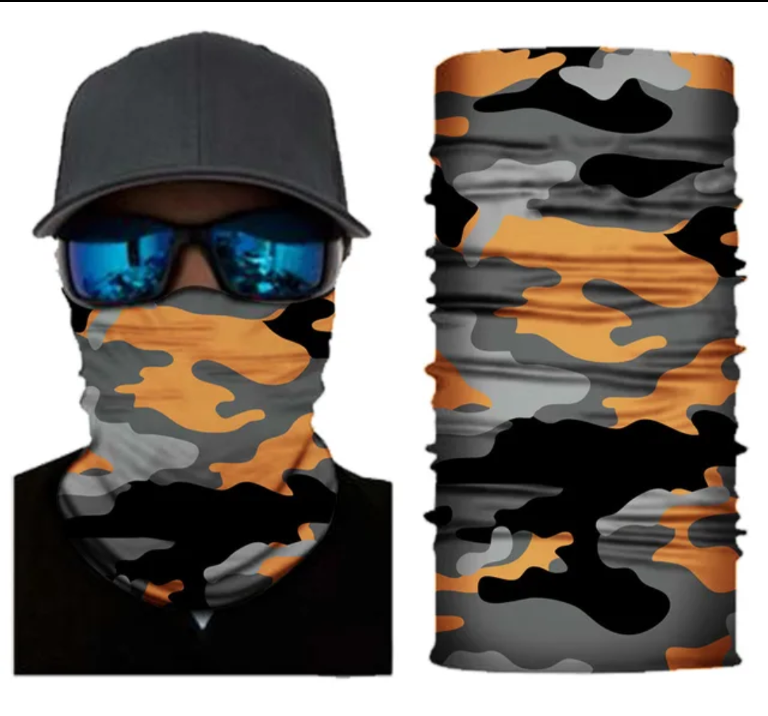 Tactical Camo Multi-Use Neck Gaiter