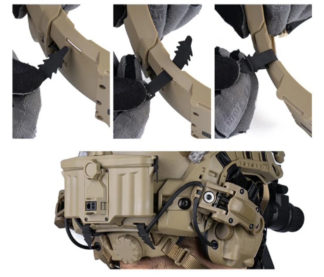 ARC Rail Tactical Lighting & Battery System | FAST Helmet Rail Upgrade