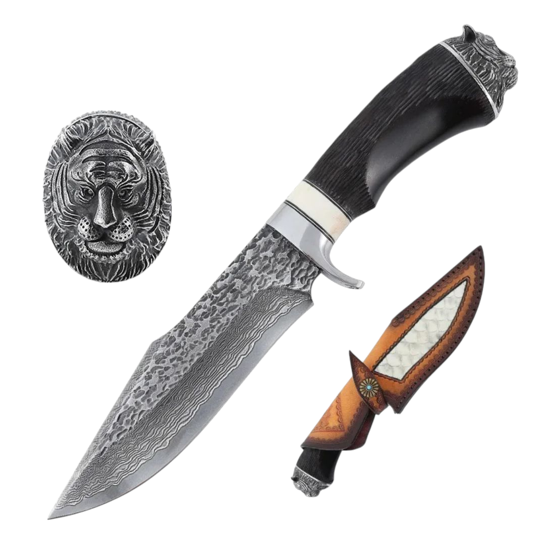 Wildling Series – Damascus Steel Survival Knife - PrepPro Australia