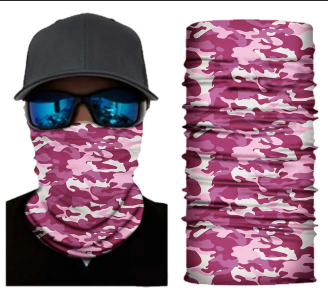 Tactical Camo Multi-Use Neck Gaiter