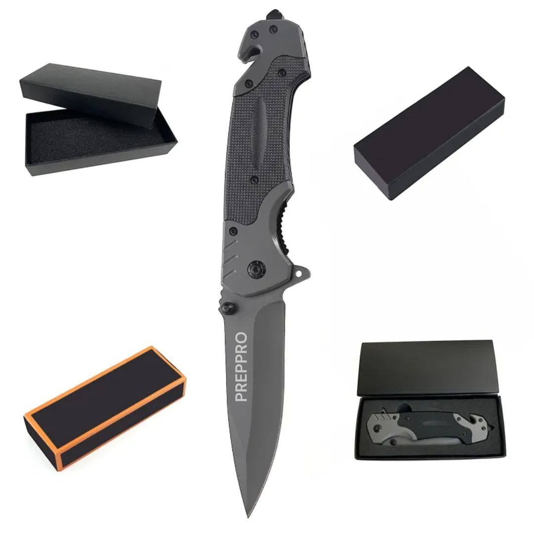 PrepPro Basics – Fold-Out Knife | Durable, Versatile & Everyday Ready - PrepPro Australia