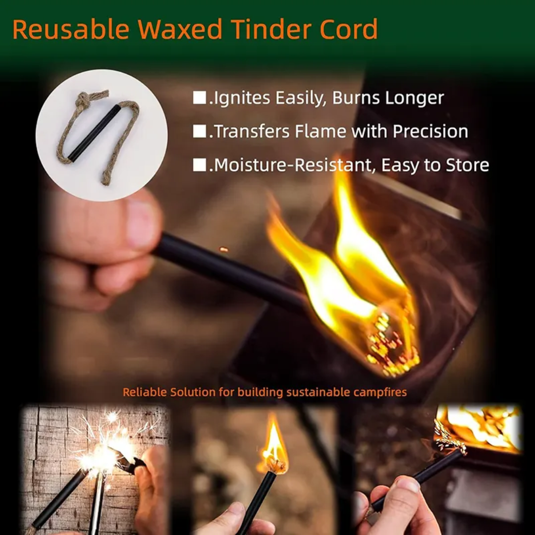 Compact Survival Fire Starter Kit – All-in-One Fire & Cooking Solution - PrepPro Australia