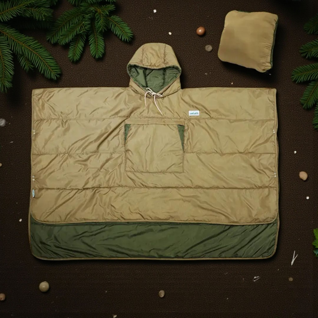 PrepPro All-Weather Sleeping Poncho Blanket – Convertible Outdoor Survival Quilt - PrepPro Australia