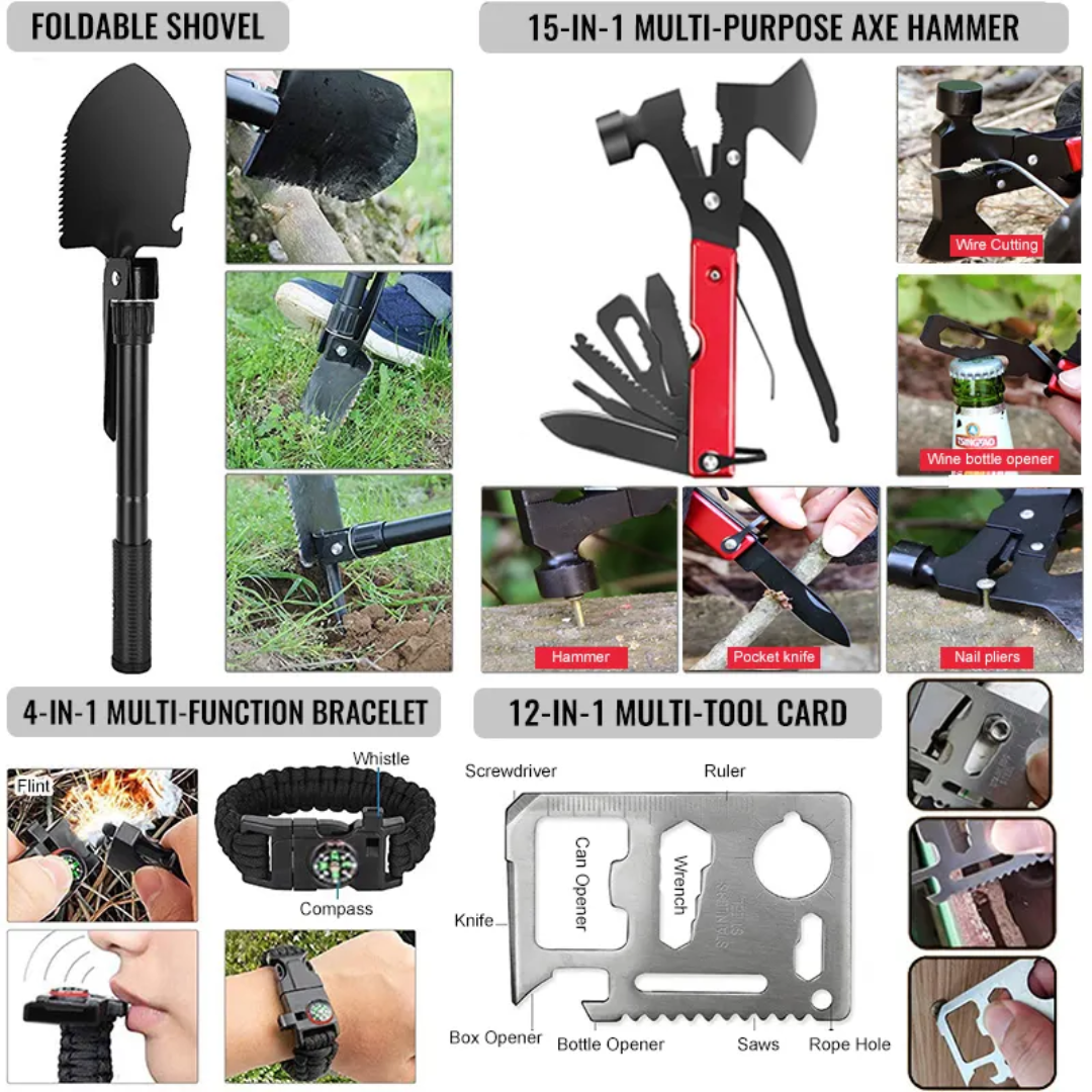 PrepPro Explorer 64-Piece Survival Kit