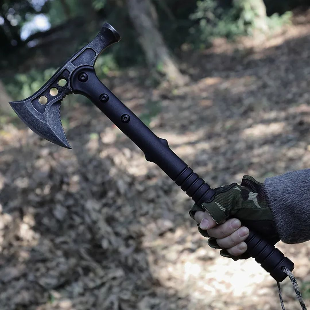 PrepPro Vanguard Tactical Axe with Hammer | Built for the Wild - PrepPro Australia