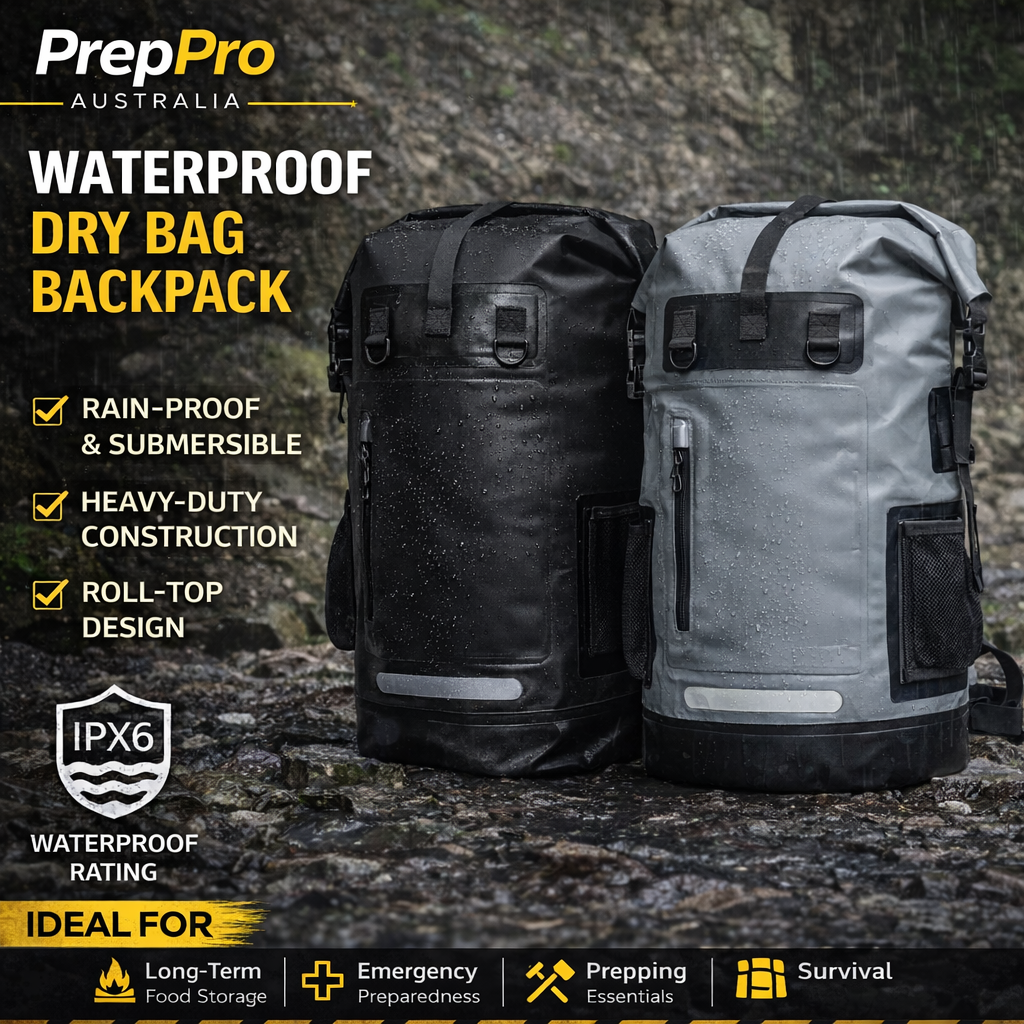 55L Waterproof Dry Backpack | PrepPro