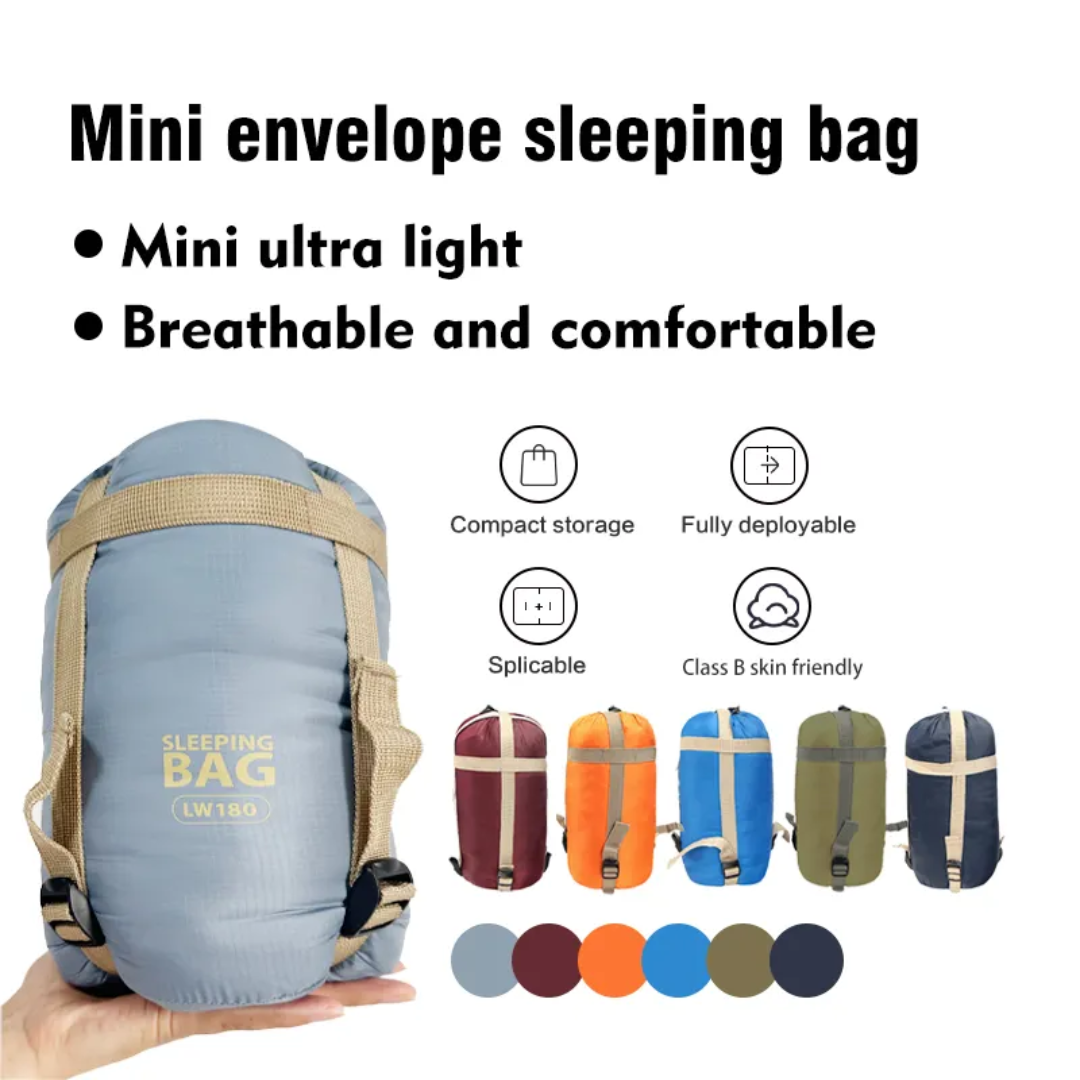 Lightweight Sleeping Bag – Compact, Waterproof & Adventure-Ready - PrepPro Australia