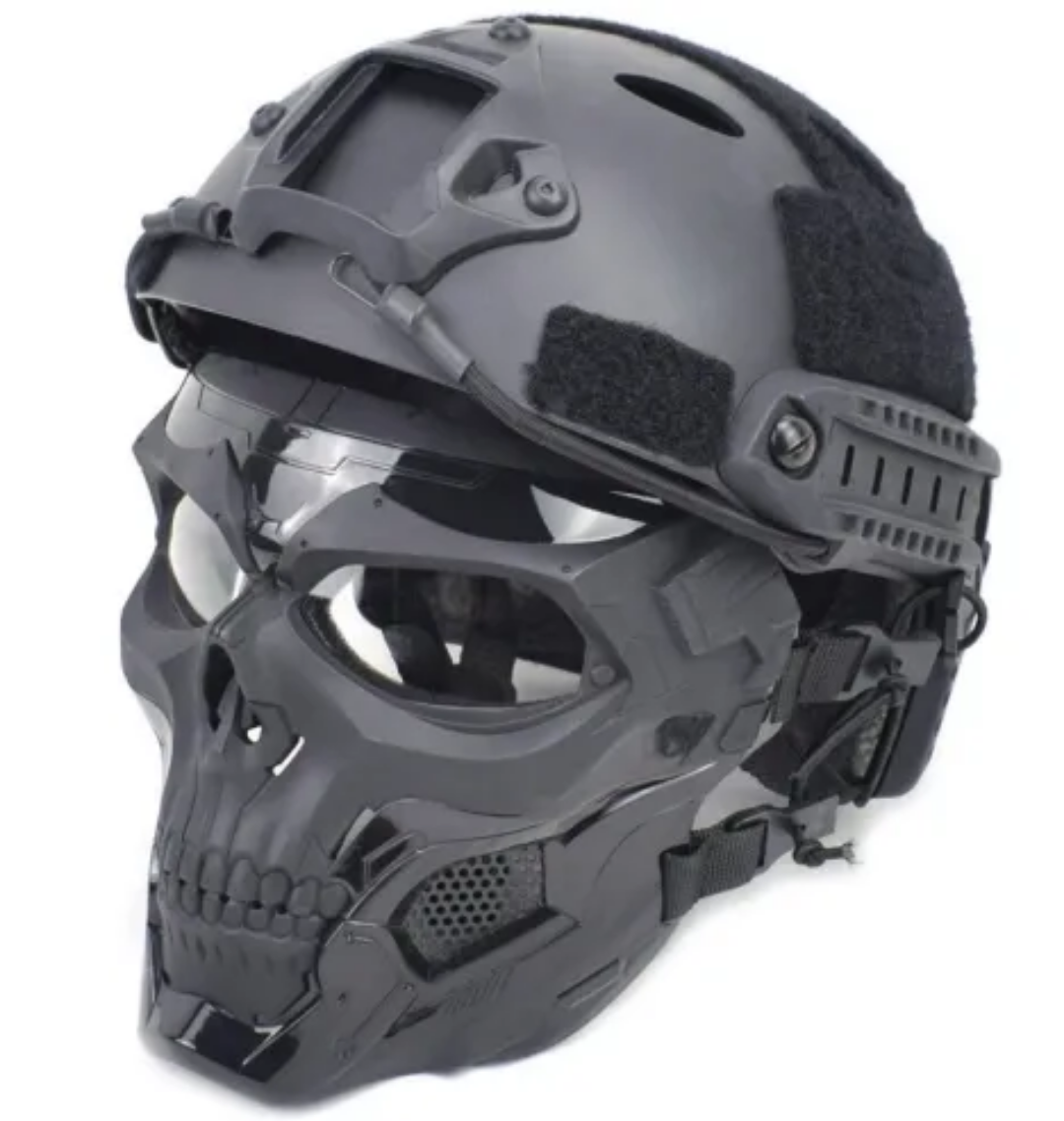 Tactical Skull Face Mask – Ultimate Face Protection for Skirmish & Riding - PrepPro Australia