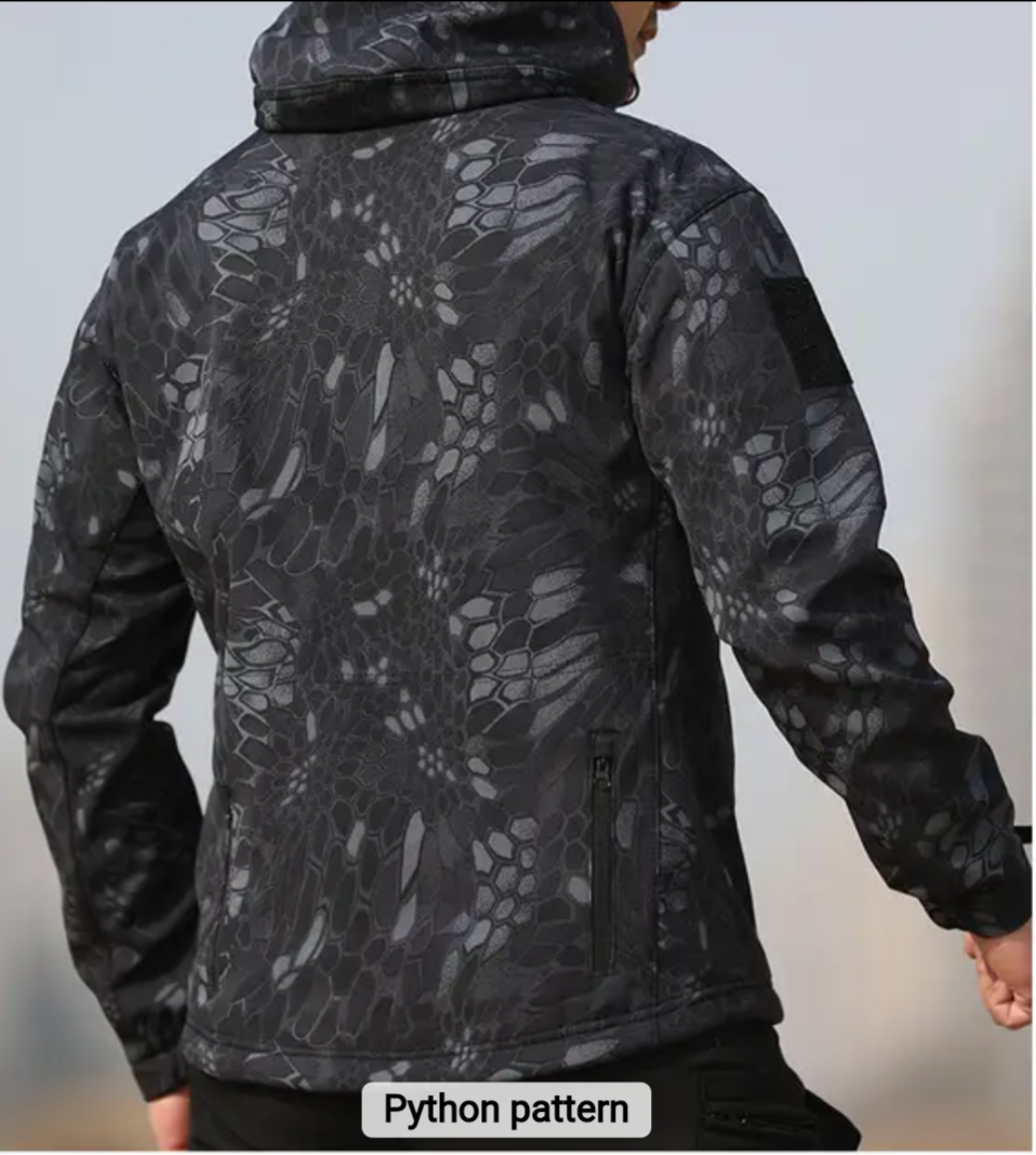 Tactical Softshell Jacket Fleece-Lined. Weather-Resistant. Always Ready. - PrepPro Australia