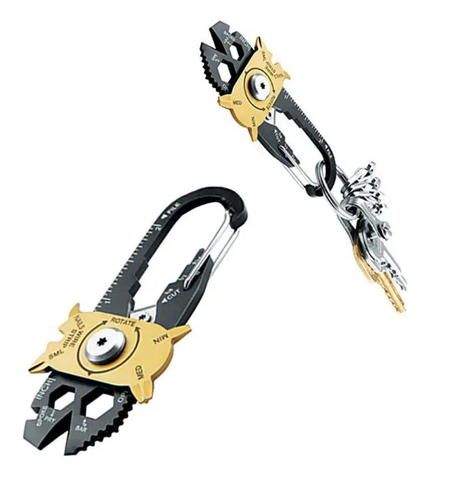 PrepPro 20-in-1 Tactical Carabiner Multi-Tool
Compact. Capable. Always Ready. - PrepPro Australia