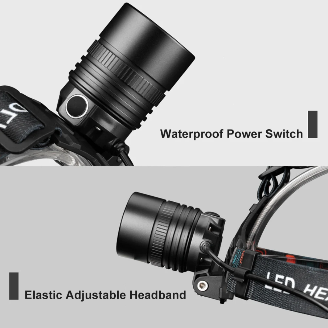 Rechargeable Zoom Headlamp