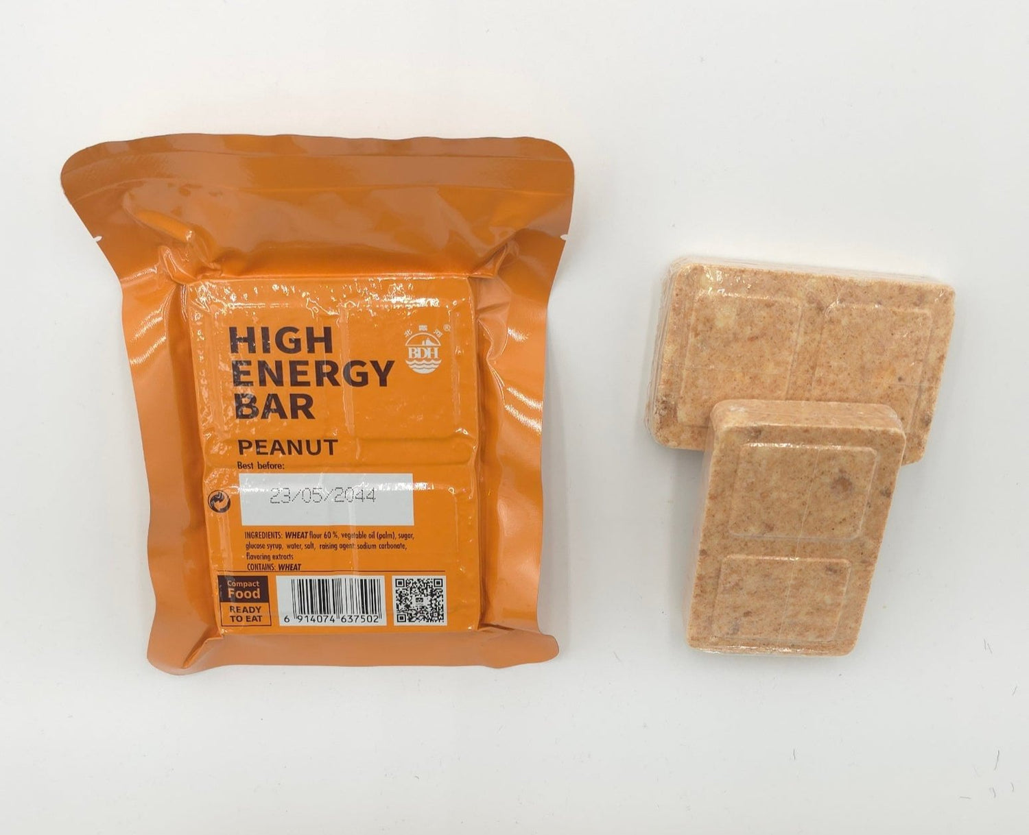 High Energy Survival Food Biscuits- Lightweight, Compact, 20 Year Shelf Life, Single Pack - PrepPro Australia