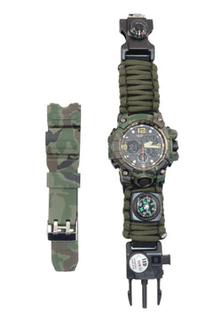 Tactical Paracord Watch - PrepPro Australia