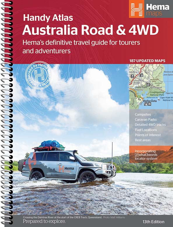 Hema Australia Road & 4WD Atlas