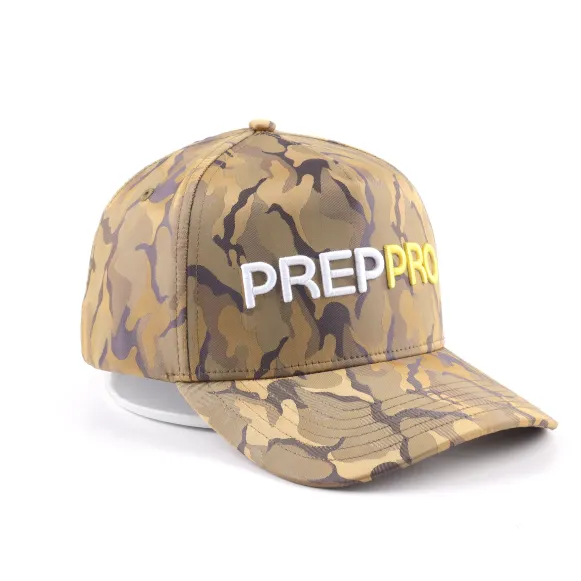 PrepPro Camo Snapback - WLogo - PrepPro Australia