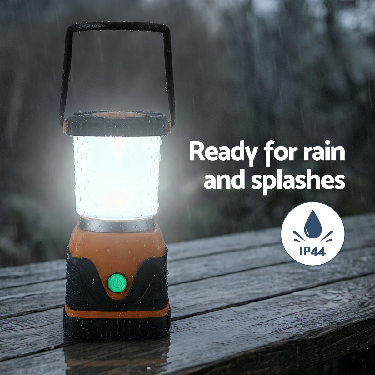 Weisshorn 2-Pack 1000 Lumen LED Camping Lanterns, IP44