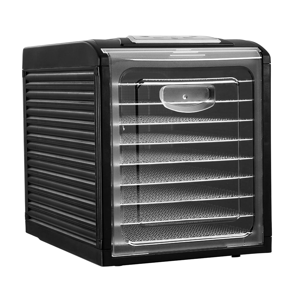 Devanti Food Dehydrator, 9 Stainless Trays, 700W, Black