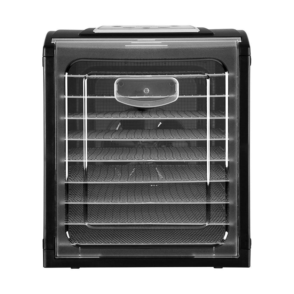 Devanti Food Dehydrator, 9 Stainless Trays, 700W, Black