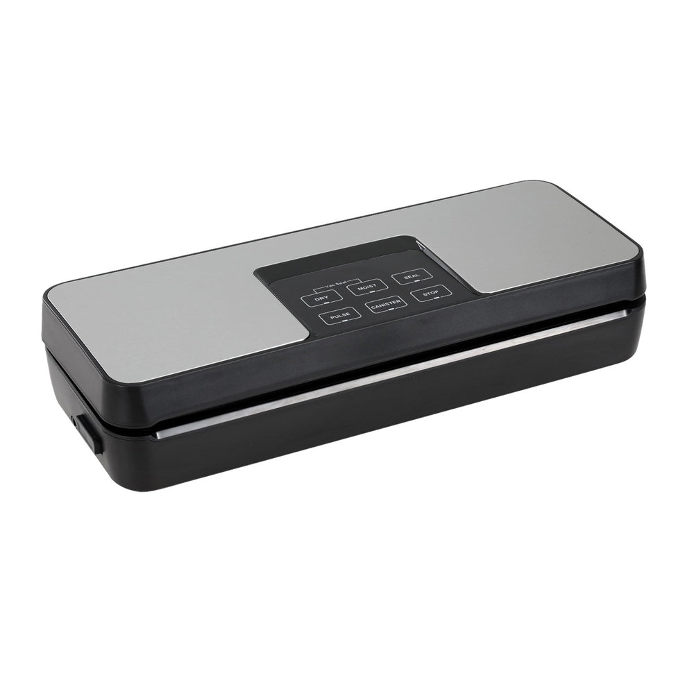 Devanti Food Vacuum Sealer, 5 Modes, Slide Cutter, Black