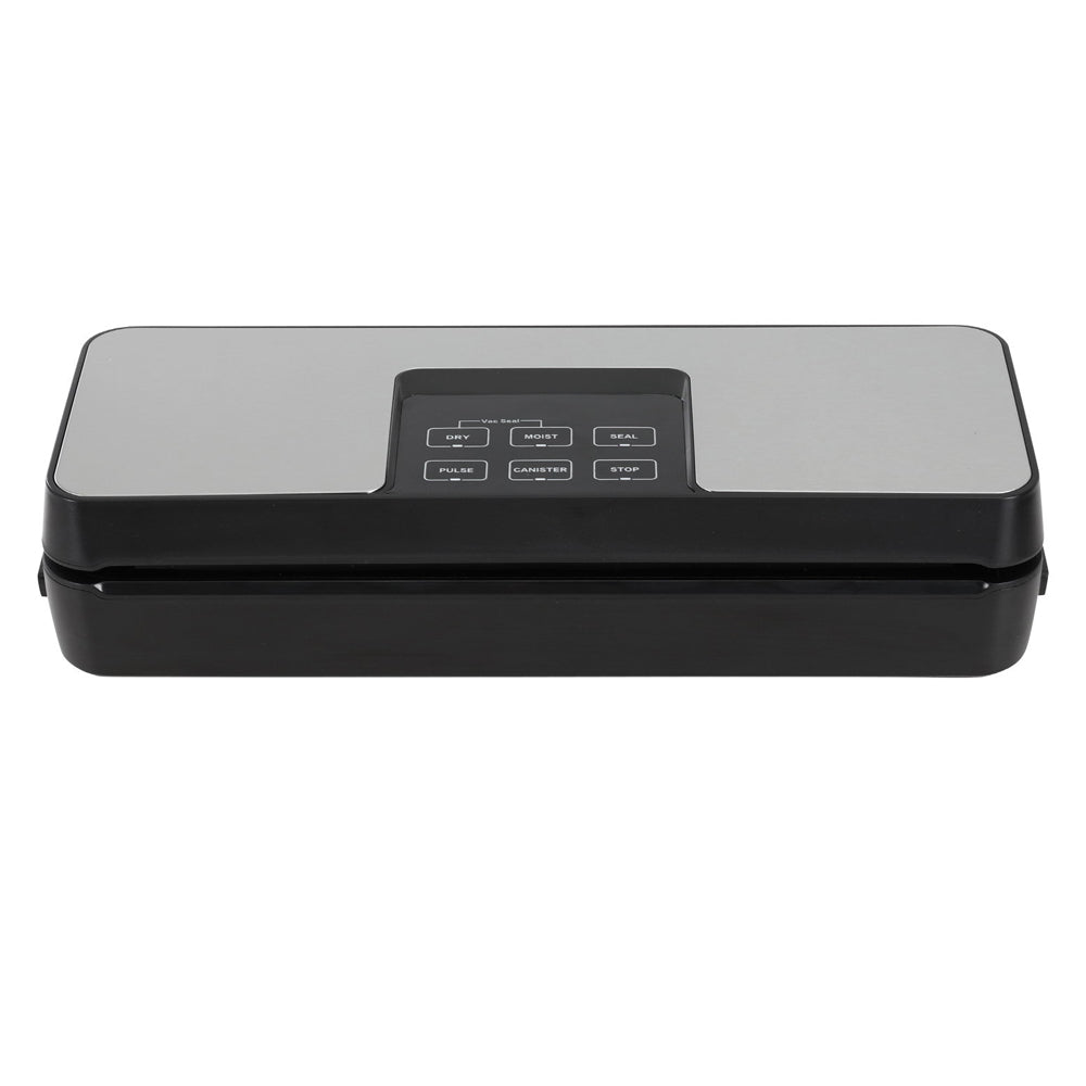 Devanti Food Vacuum Sealer, 5 Modes, Slide Cutter, Black
