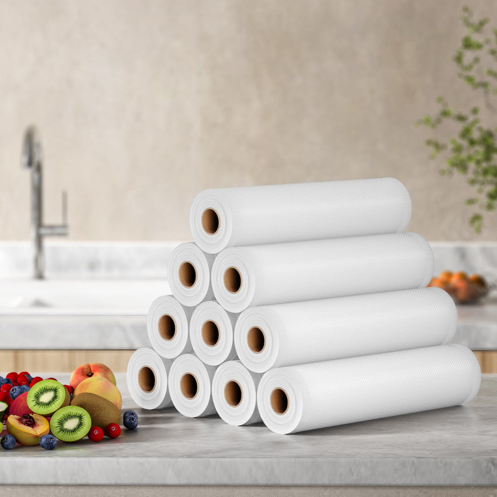 Devanti Vacuum Sealer Bag Rolls, 28cm x 6m, 10 Pack