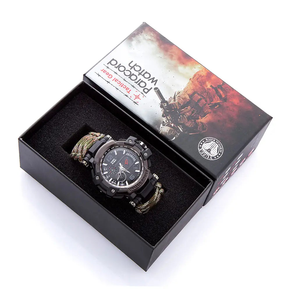 Tactical Paracord Watch -Premium - PrepPro Australia