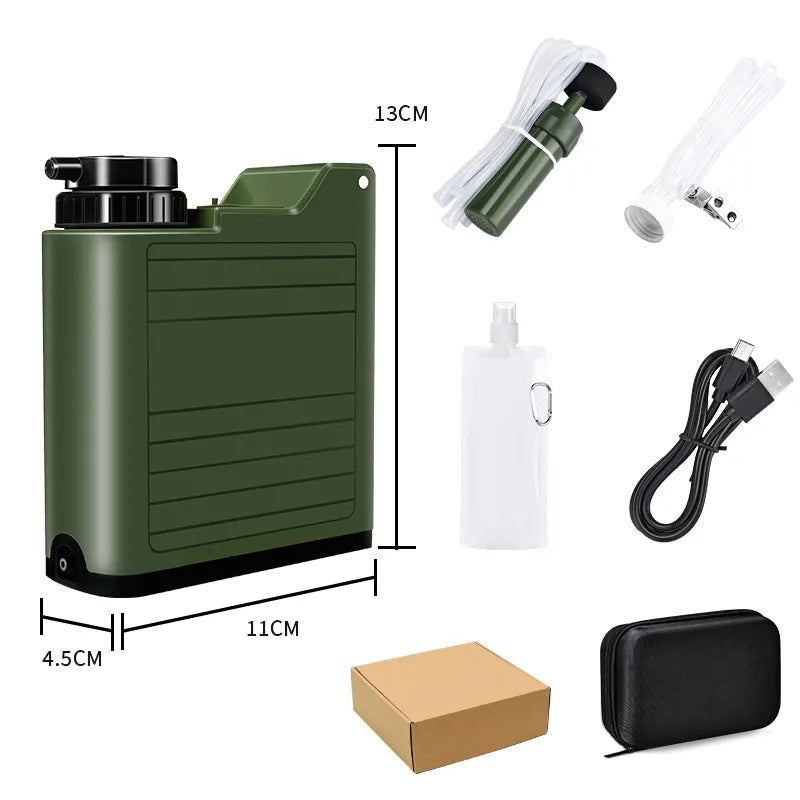 Portable Solar-Powered Water Purification System - PrepPro Australia