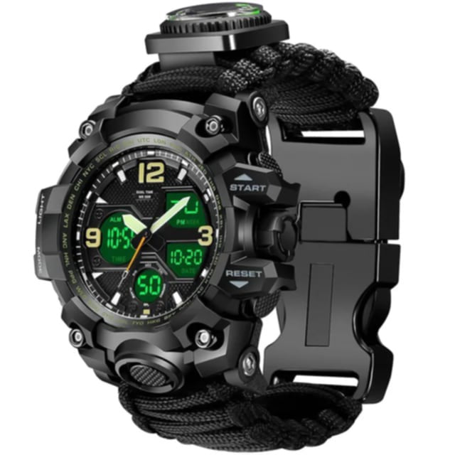 Tactical Paracord Watch - PrepPro Australia