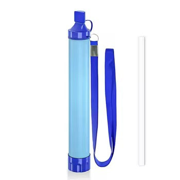 Outdoor Survival Life Straw Water Filter Pack