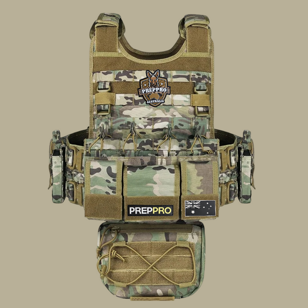 BRAVO Plate Carrier Vest – Adjustable Quick‑Release | PrepPro
