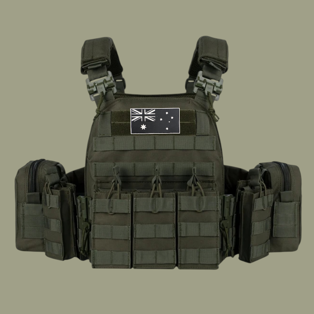 PrepPro Hunter Tactical Plate Carrier Vest – Modular Quick-Release Design