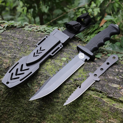 PrepPro Tactical Dual-Blade Survival Knife Set – Built for Any Mission - PrepPro Australia