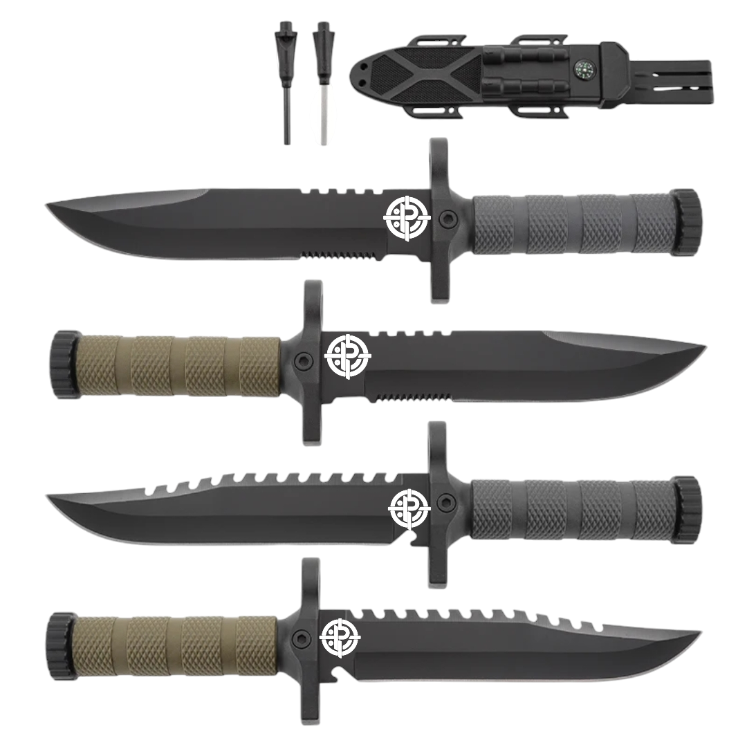 PrepPro Guardian - The Ultimate Outdoor Companion - Fixed Blade Knife