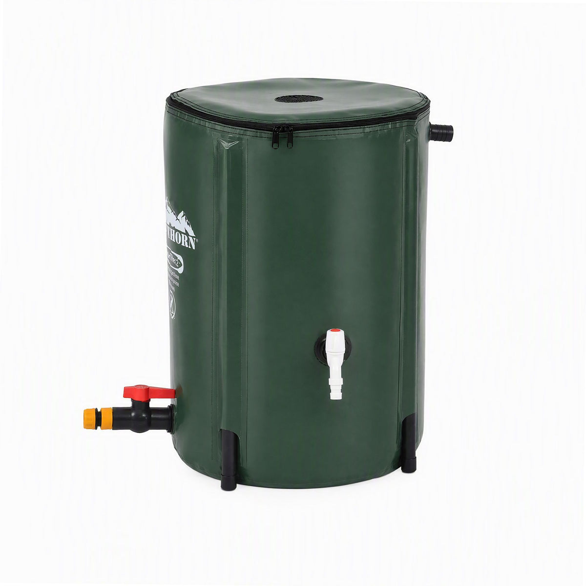 Weisshorn 50L Collapsible Rain Barrel with Tap and Mesh Filter