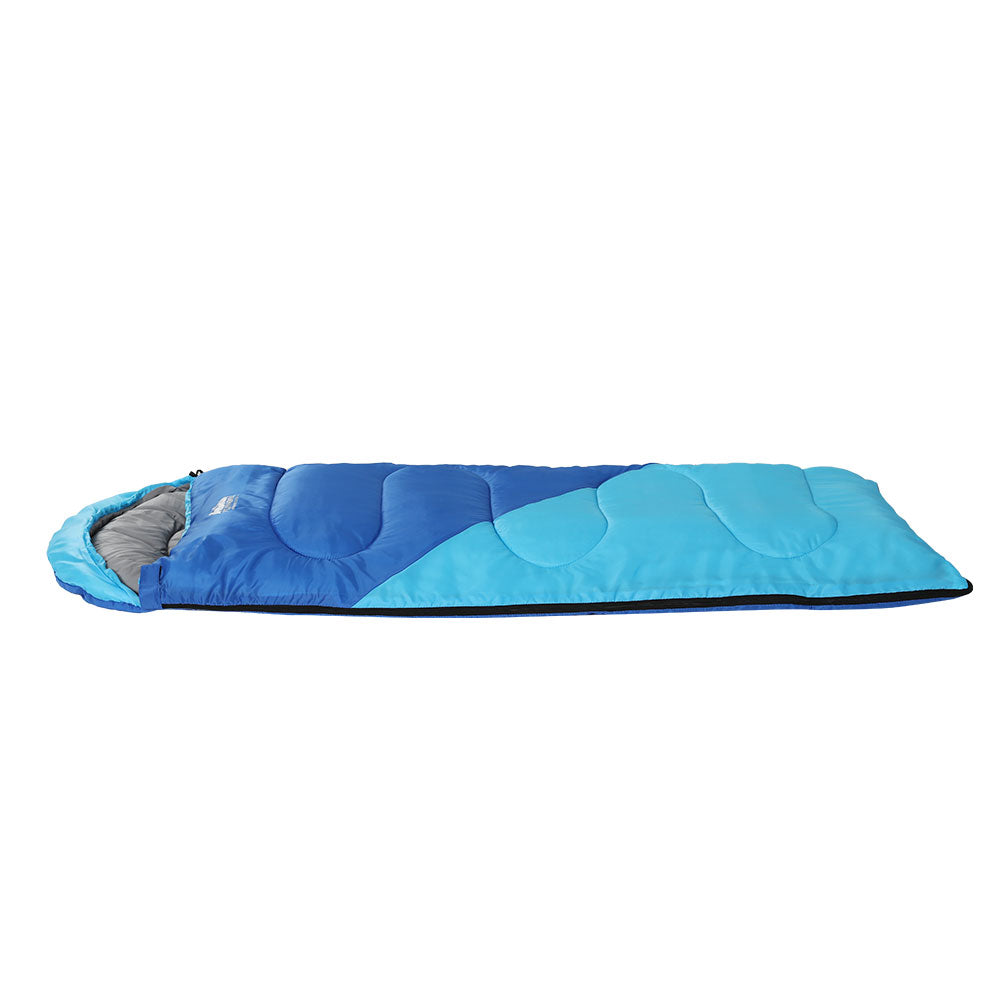 Weisshorn Kids Thermal Sleeping Bag, 172cm, Blue