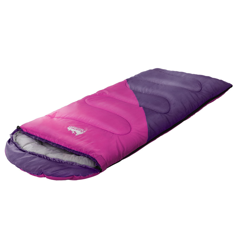 Weisshorn Kids Thermal Sleeping Bag, 172cm, Pink