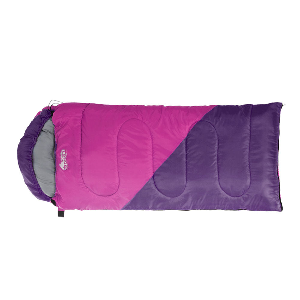 Weisshorn Kids Thermal Sleeping Bag, 172cm, Pink