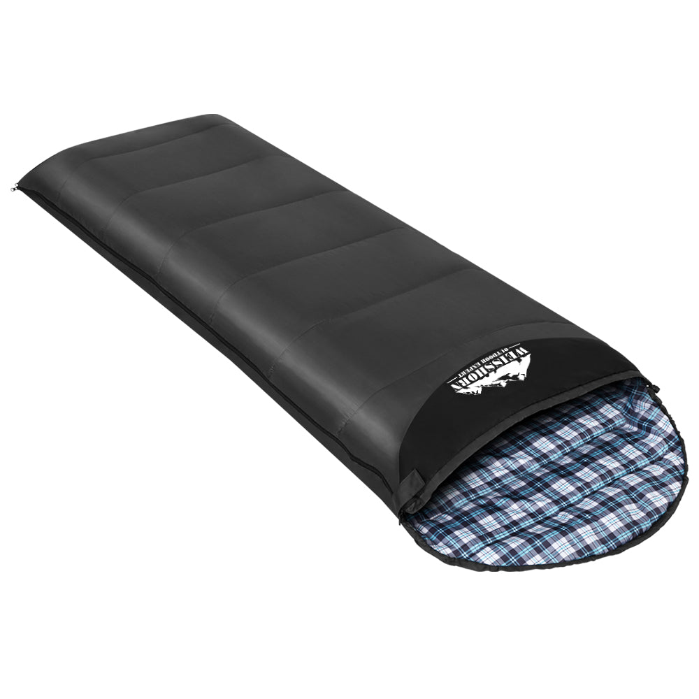 Weisshorn Thermal Sleeping Bag, 0°C to +20°C, Grey