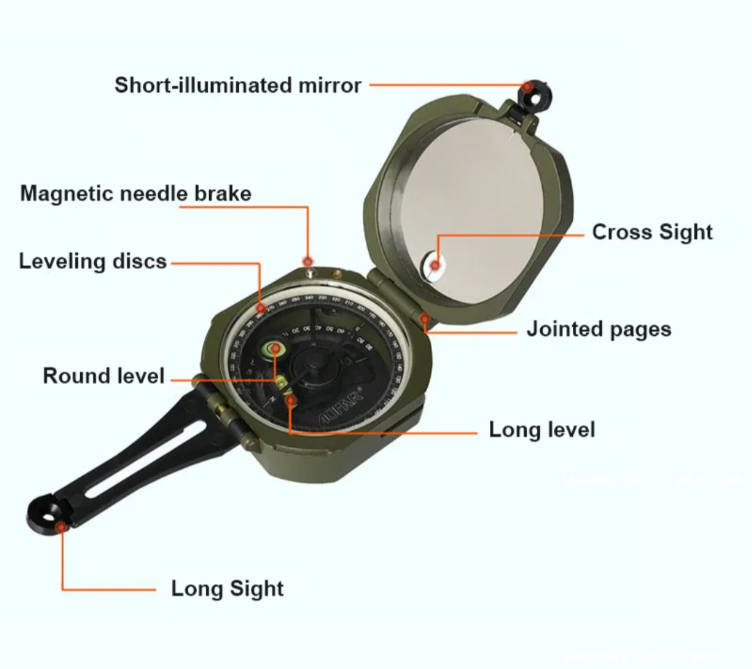 Professional Sighting Compass – Clearance Stock
