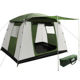 Weisshorn 6 Person Family Camping Dome Tent with Front Vestibule
