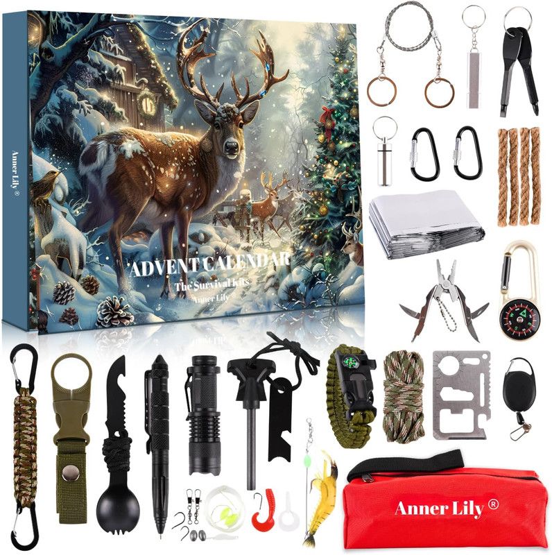 Survival Advent Calendar – 24 Days of Outdoor Survival Gear