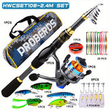 Proberus Fishing Rod & Reel Set