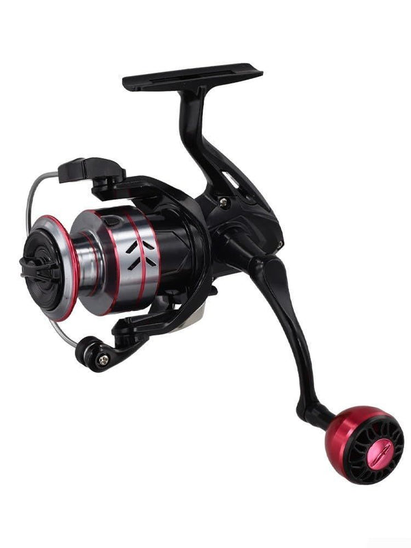 HB-3000 Reel Carp Fishing Reel Featuring Chrome Plated Line Cup And 5 21 Gear Ratio With CNC Interchangeable Handle - Black