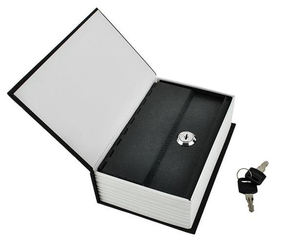 Hidden safe | Book safe with lock black