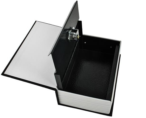 Hidden safe | Book safe with lock black